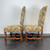 SOLD - French Country Style Dining Side Chairs by Fremarc Designs - Pair