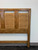 SOLD OUT - DREXEL HERITAGE Woodbriar Pecan Campaign Style King Size Headboard