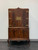 SOLD OUT - Vintage English Mahogany Queen Anne Style Bar Cabinet