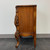 SOLD - Vintage Carved Burl Walnut French Country Style Nightstand Bedside Cabinet