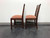 SOLD OUT - HENKEL HARRIS 101S 29 Mahogany Chippendale Dining Side Chairs - Pair B
