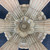 SOLD OUT - Clematis Flower Petal Distressed Lacquer Dining Table Base