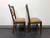 SOLD - ETHAN ALLEN "Elements" Maple Dining Side Chairs - Pair 1