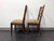 SOLD - ETHAN ALLEN "Elements" Maple Dining Side Chairs - Pair 1