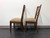 SOLD - ETHAN ALLEN "Elements" Maple Dining Side Chairs - Pair 2