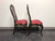 SOLD OUT - STICKLEY Williamsburg Queen Anne Mahogany Dining Side Chairs - Pair