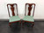 SOLD - PENNSYLVANIA HOUSE Solid Cherry Queen Anne Dining Side Chairs - Pair 1