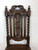SOLD - Victorian Era Gothic Carved Oak Barley Twist Chair