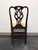 SOLD - BAKER Solid Mahogany Georgian Style Dining Side Chairs #789 - Set of 6