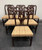 SOLD - BAKER Solid Mahogany Georgian Style Dining Side Chairs #789 - Set of 6