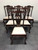 SOLD - 19th Century English Mahogany Chippendale Ball in Claw Dining Chairs - Set of 6