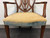 SOLD - Mahogany Hepplewhite Prince of Wales Dining Arm Chairs - Pair