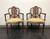 SOLD - Mahogany Hepplewhite Prince of Wales Dining Arm Chairs - Pair