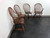 SOLD - DR DIMES Loop Back Windsor Dining Chairs - Set of 4