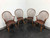 SOLD - DR DIMES Loop Back Windsor Dining Chairs - Set of 4