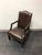 SOLD - HANCOCK AND MOORE 'Jefferson' Chippendale Style Mahogany & Leather Chair SOLD - HANCOCK AND MOORE 'Jefferson' Chippendale Style Mahogany & Leather Chair