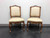 SOLD - BAKER French Country Dining Side Chairs - Pair A