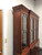 SOLD - COUNCILL Monumental Flame Mahogany Bookcase Breakfront China Display Cabinet