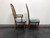 SOLD - FANCHER Mid-Century Italian Provincial Walnut Caned Dining Chairs - Set of 6