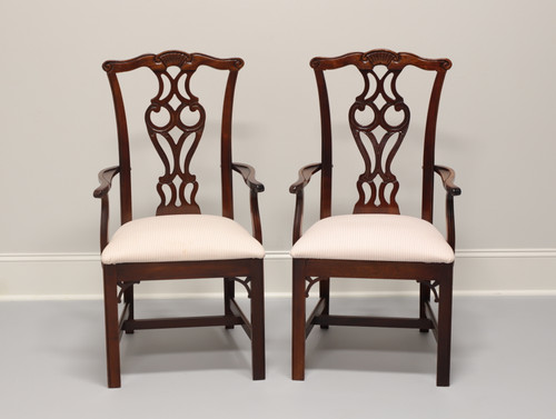 Thomasville Solid Mahogany Chippendale Dining Room Set Chippendale