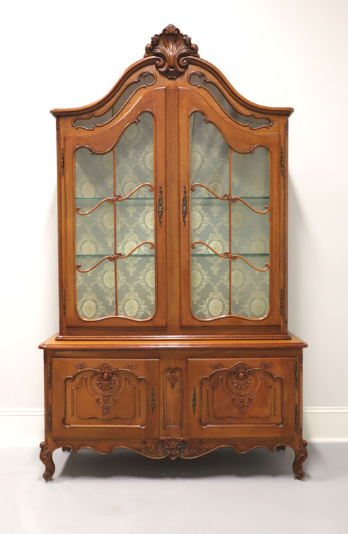 SOLD - Vintage French Country Louis XV China Cabinet - Boyd's Fine ...
