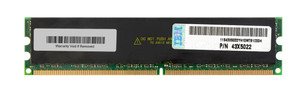 Part No: 43X5022 - IBM 8GB(1X8GB)667MHz PC2-5300 240-Pin DIMM Dual Rank ECC Registered DDR2 SDRAM IBM Memory for SYST