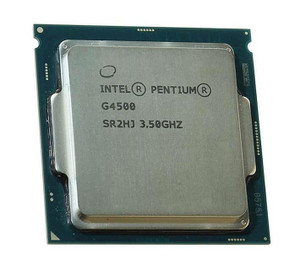 Part No: SR2HJ - Intel Pentium G4500 Dual Core 3.50GHz 8.00GT/s DMI3 3MB L3 Cache Socket FCLGA1151 Processor