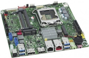 Part No: BLKDQ77KB - Intel THIN Mini ITX Motherboard LGA1155 TWO 204-Pin DDR3 SDRAM Intel Q77 Express CHIPSET 16 GB Memory and SUP-Port UP TO DDR3