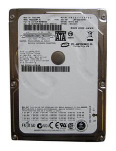 Part No: MHZ2320BH - Fujitsu Mobile 320GB 5400RPM SATA 3Gbps 8MB Cache 2.5-inch Internal Hard Drive