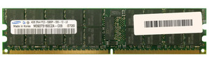 Part No: M393T5160CZA-CE6 - Samsung 4GB 667MHz PC2-5300 CL5 ECC Registered Dual Rank DDR2 SDRAM 240-Pin DIMM SAMSUNG Memory