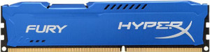 Part No: HX316C10F/4 - Kingston Hyperx Fury Memory Blue 4GB Module DDR3 1600Mhz 4 GB (1 X 4 GB) DDR3 SDRAM 1600 Mhz DDR3-1600/pc3-12800 1.50 V Non-EC