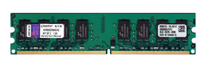 Part No: KVR800D2N6K2/4G - Kingston 4GB Kit (2 X 2GB) PC2-6400 DDR2-800MHz non-ECC Unbuffered CL6 240-Pin DIMM Memory (Kit of 2)