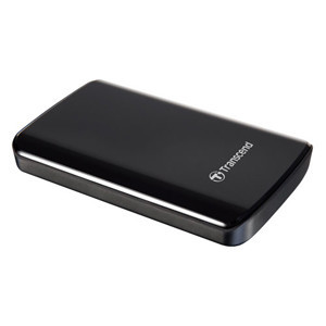 Part No: TS640GSJ25D2 - Transcend StoreJet 25D2 640 GB 2.5 External Hard Drive - Black - USB 2.0 - SATA - 5400 rpm - 8 MB Buffer