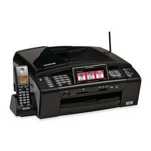 Part No: MFC-990CW - Brother (6000 x 1200) dpi 33ppm (Mono) / 27ppm (Color) 33.6Kbps Fax Modem 100-Sheets USB 2.0 Fast Ethernet Wi-Fi 802.11b/g All-in-One Color