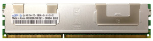 Part No: M393B5170DZ1-CH9Q4 - Samsung 4GB 1333MHz PC3-10600 ECC REGISTERED CL9 Dual RANK 1.5V DDR3 SDRAM 240-Pin DIMM SAMSUNG Memory Module