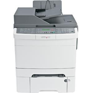 Part No: 26C0267 - Lexmark X546DTN Laser Multifunction Printer Color Plain Paper Print Desktop Copier Fax Printer Scanner 25 ppm Mono Print (Non-ISO) 25 ppm Co