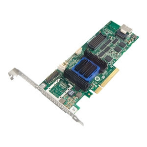 Part No: 2271100-R - Adaptec 6405 4-port SAS RAID Controller - Serial Attached SCSI (SAS) Serial ATA/600 - PCI Express 2.0 x8 - Plug-in Card - RAID Supported -