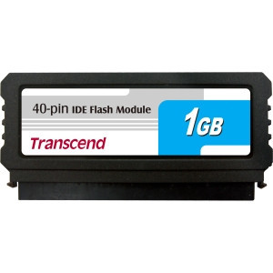 Part No: TS1GDOM40V-S - Transcend 1 GB Internal Solid State Drive - IDE