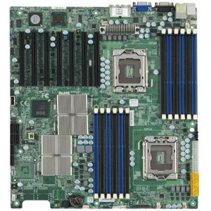 Supermicro X8DTH-iF-B Dual LGA1366 Xeon/ Intel 5520/ DDR3/ V&2GbE/ EATX Server Motherboard,