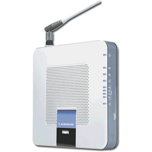 Part No: WRTP54G - Linksys Wireless-G Broadband with 2 Phone Ports Vonage Router (Refurbished)