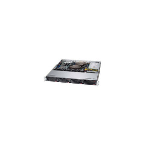 Supermicro SuperChassis CSE-813MFTQ-441CB 440W/480W 1U Rackmount Server Chassis (Black)