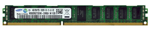 Part No: M392B5273CH0-CH9Q4 - Samsung 4GB PC3-10600 DDR3-1333MHz ECC Registered CL9 240-Pin DIMM Very Low Profile (VLP) Dual Rank Memory Module (Refurbished)