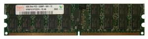 Part No: HYMP151P72CP4-Y5 - Hynix 4GB PC2-5300 DDR2-667MHz ECC Registered CL5 240-Pin DIMM Dual Rank Memory Module