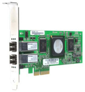 Part No: LPE11002-E - Emulex LIGHTPULSE 4GB Dual Channel PCI Express X4 Fibre Channel Host Bus Adapter with Standard Bracket Card