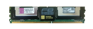 Part No: KVR667D2D4P5K2/8G - Kingston 8GB (2x4GB) 667Mhz PC2-15300 ECC Dual Rank Registered DDR2 SDRAM 240-Pin Dimm Memory Kit for Server