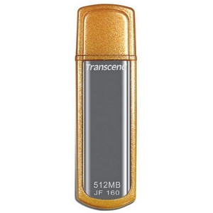 Part No: TS512MJF160 - Transcend 512MB JetFlash 160 USB2.0 Flash Drive - 512 MB - USB