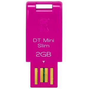 Part No: DTMSN/2GB - Kingston 2GB DataTraveler Mini Slim USB Flash Drive - 2 GB - USB - External