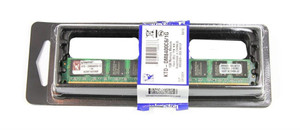 Part No: KTD-DM8400C6/1G-A1 - Kingston 1GB PC2-6400 DDR2-800MHz non-ECC Unbuffered CL6 240-Pin DIMM Memory Module