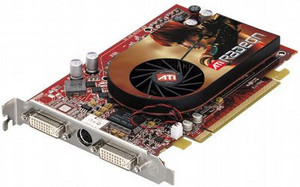 Part No: 102A6712400 - ATI Radeon X1600 XT 256MB PCI Express Dual DVI Video Graphics Card