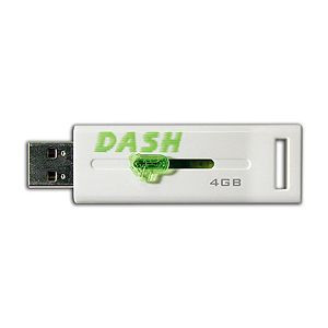Part No:PSF4GDUSB - Patriot Memory 4GB Xporter Dash USB 2.0 Flash Drive - 4 GB - USB - External